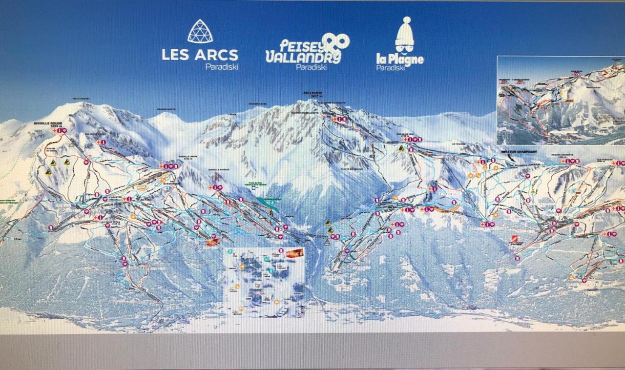 Résidence le Rami Les coches La Plagne Exterior foto